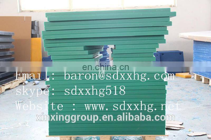 Excellent sliding performance CNC machine parts UPE sliding block, 100% Virgin Raw Material UHMW-PE Clear Plastic Nylon Block