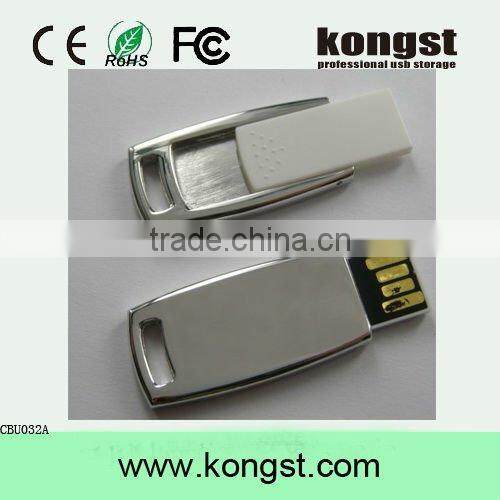 Slim Swivel Fancy Mini Usb 2.0 Product with Keychain