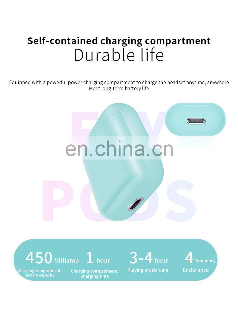 Hot selling newly noise cancelling twins touch i16 V5.0 TWS stereo earbuds with charging case by Best Selling Quality