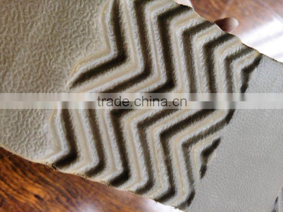 warm plush fur collar cow suede upper sheepskin lining men leather slipper