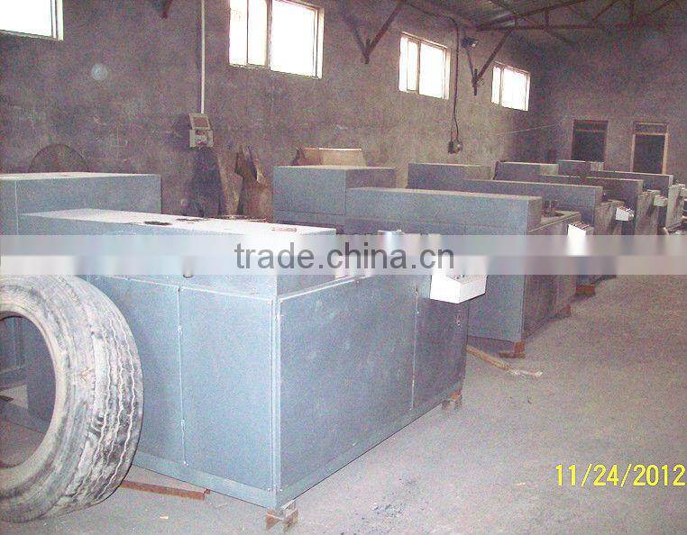 Automatically safely operating car/truck tire cutting equipment