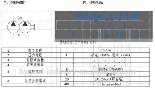 Double Gear Pump