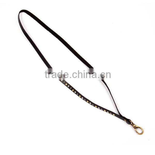 New arrival key chain leather cheap custom leather key chain,key holder chain for wholesale