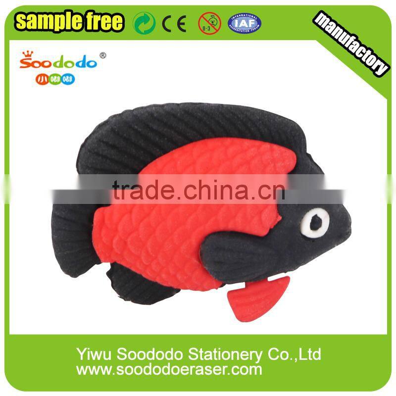 novelty products chinese fish shaped erasers
