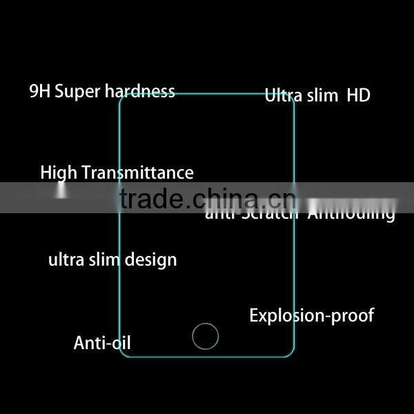 import mobile phone accessory tempered glass screen protector for ipad mini with retail packaging