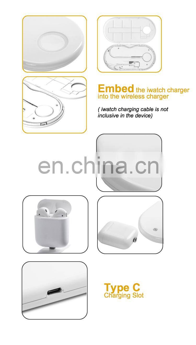 Fast Wholesale Long distance Custom Qi 10w Power Bank Wood Wireless Charger