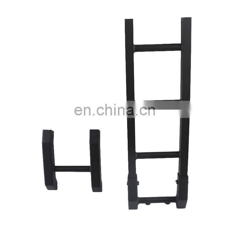 Black Steel Rear Ladder for Suzuki Jimny 19-on JB64 JB74 4x4 Accessories Tail Ladder from Maiker Manufacturer