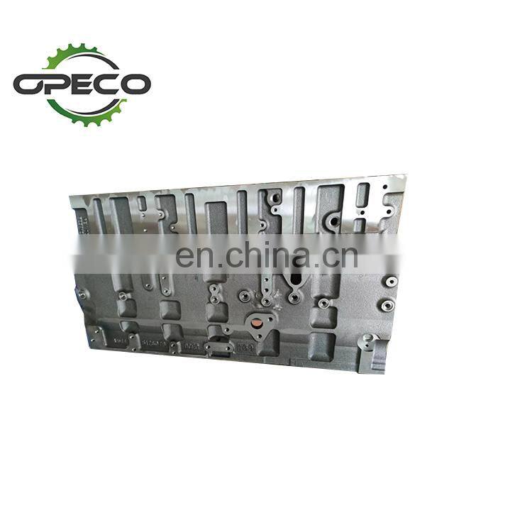 Long block for Komatsu PC300-7 PC360-7 6D114 cylinder block