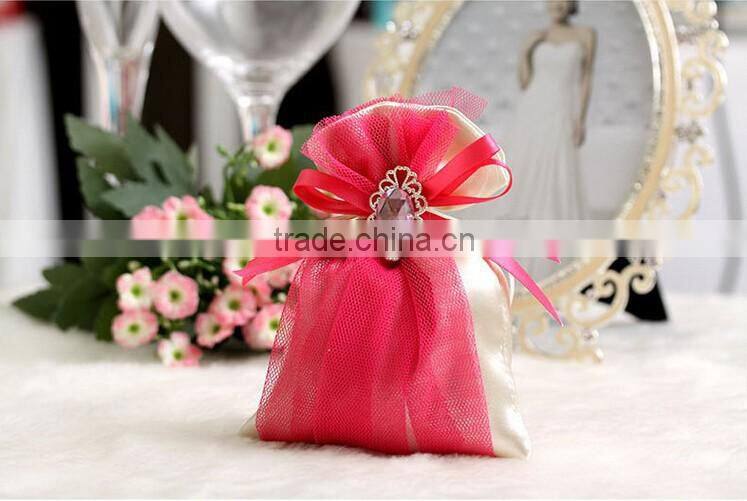 New Wedding Gift Packaging Nonwovens Bags With Resin Drill