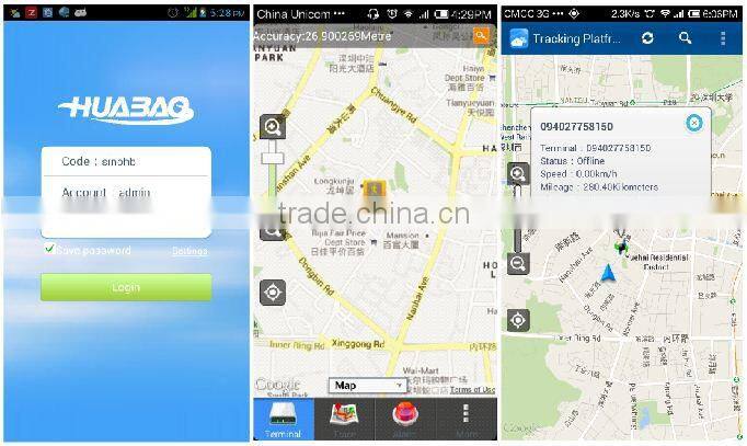 easy install car gps tracking system support quad band and 6-32V voltage