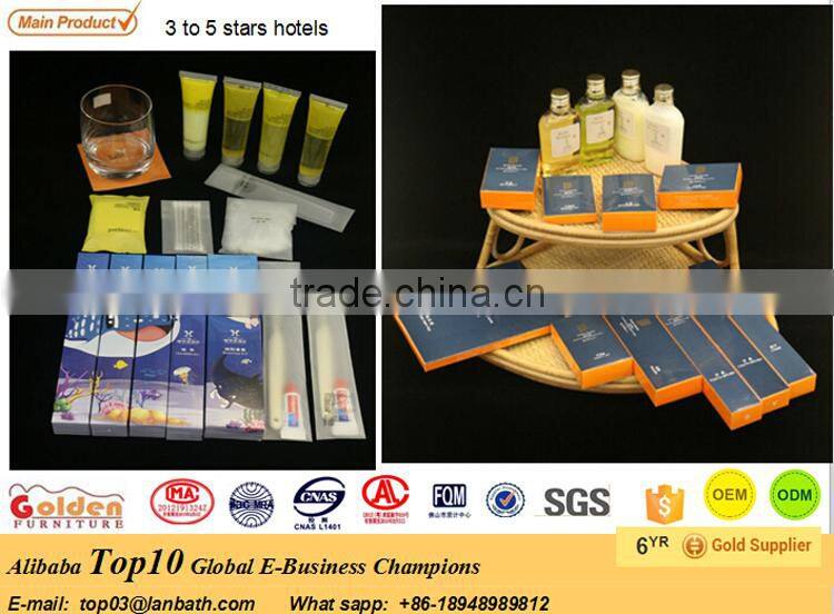 bathroom disposable supplies hotel amenities