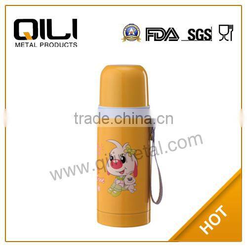 Fashion stainless steel double vacuum food flasks