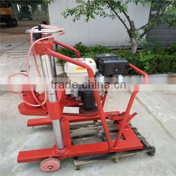 High quality concrete pavement coring drilling machine 9 horsepower