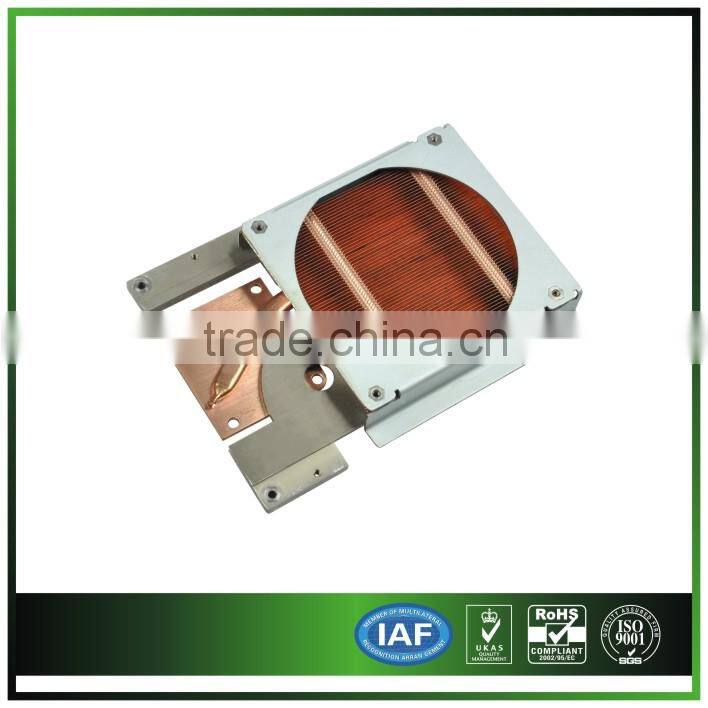 wholesale copper heat pipe heat sink for projector