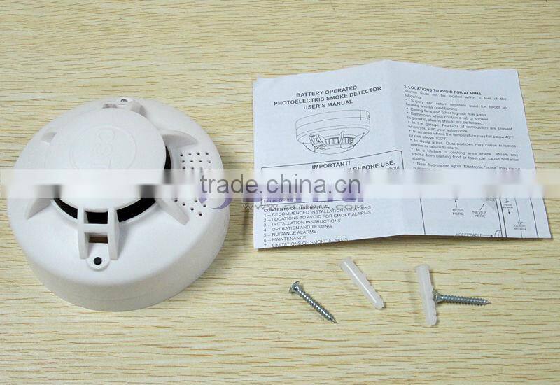 Wireless Digital Home Security Alarm System Smoke Detector Alarm