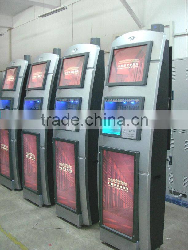 Mobile phone charging vending station