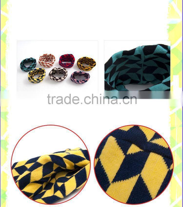 Wholesale 2014 Winter New Rhombus Design Unisex Boys Girls Winter Scarf