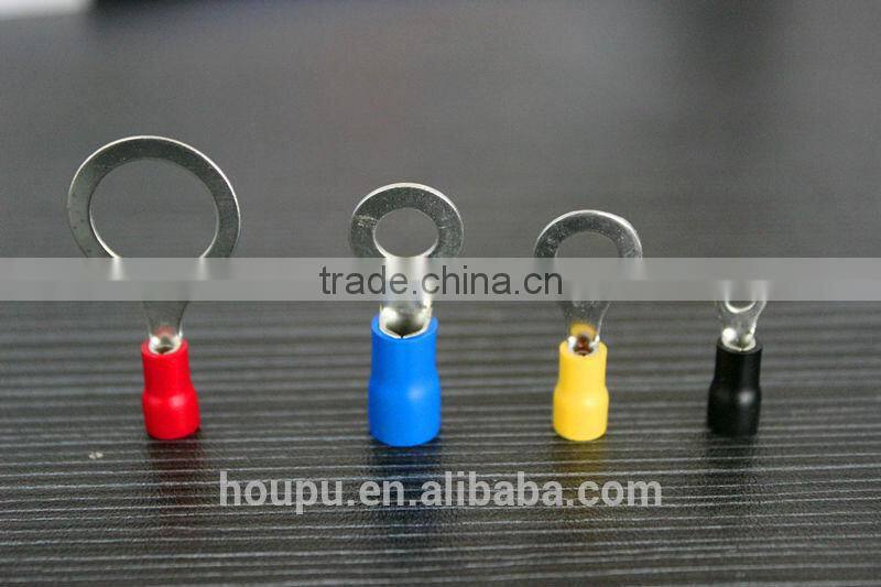 CE,ROHS,AWG 12~10 RV Series Vinyl Insulated Ring Terminal