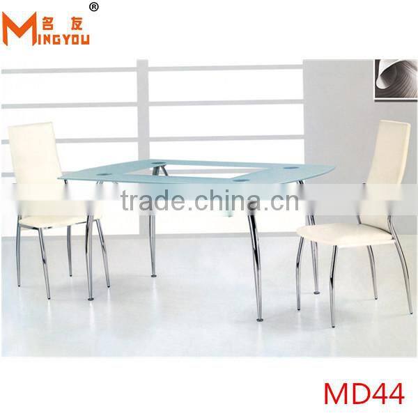latest design european style dining table and 6 chairs
