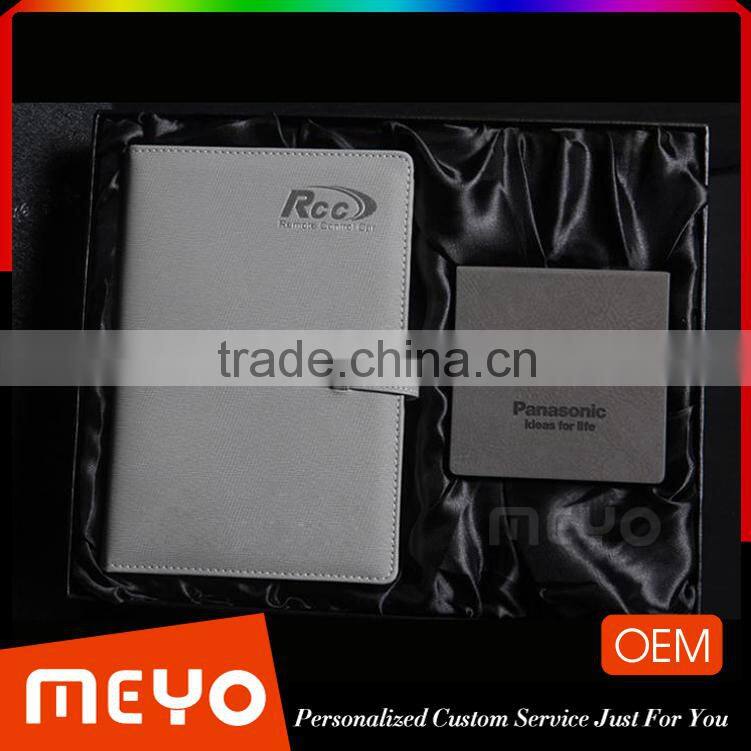 PU Leather Cover Loose Leaf Blank Notebook Diary Gift
