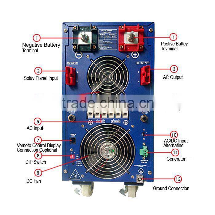 Off grid solar inverter 6kw grid tie solar inverter