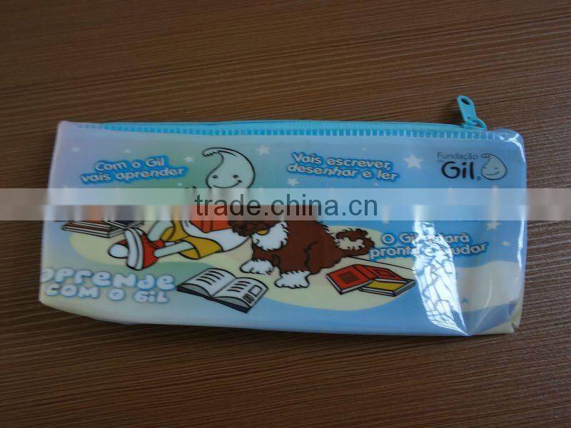 pvc cosmetic zip bag