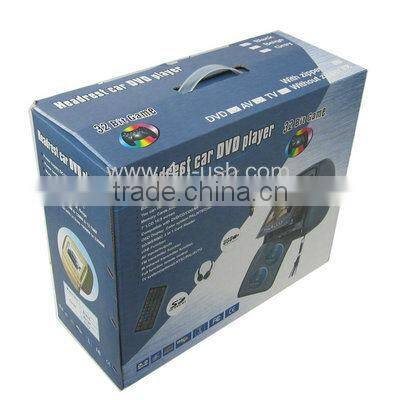 Automobile headrest DVD Player