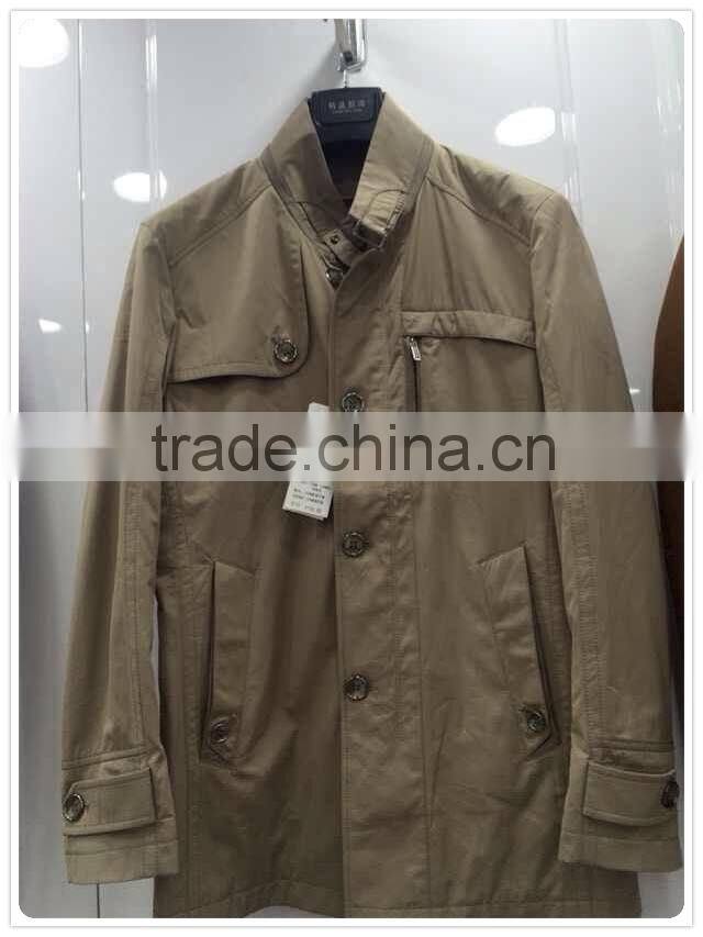 Garment in Stock Lot man jacket coat for spring or winter lowest price - 1006