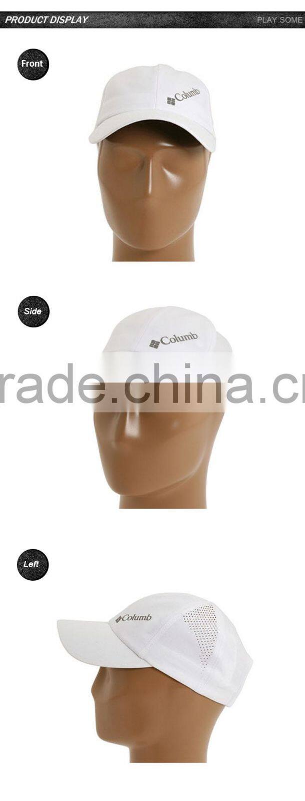 Alibaba new fashional pure color custom golf cap
