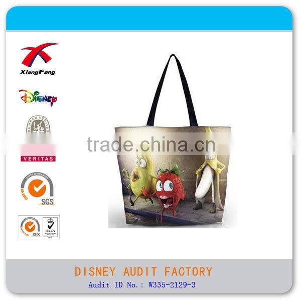 2015 made in china handbag lady printed shopping bags