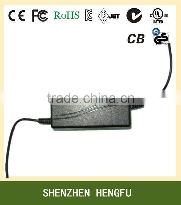 DESKTOP 90-264V AC DC 12V 2.5A CCTV Power Supply 30W