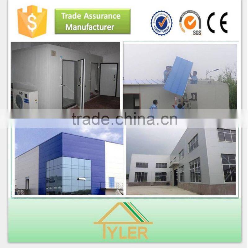 corrugated insulated polyurethane sandwich roof panel