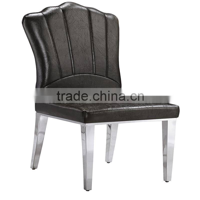 hotel fashion metal chair PU surface chair Y-073#