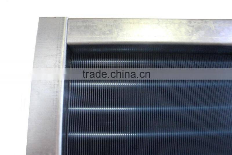 Industrial fin type condenser for refrigerator