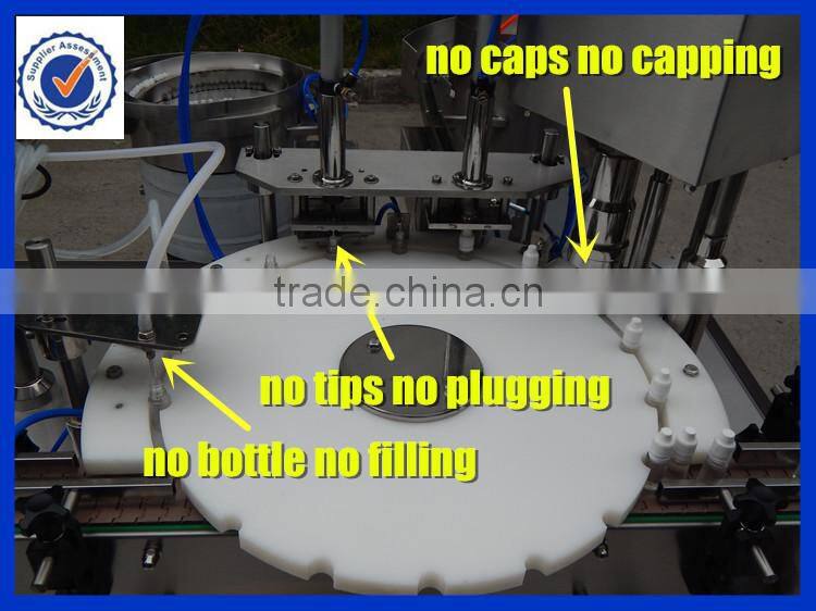 Sales promotion PLC controlled Automatic eye-drop filling machine 5ml