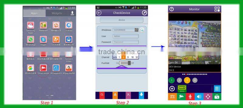 Top Selling Onvif 2.0MP Outdoor dvr h 264, support mobile view iphone/android Iclound