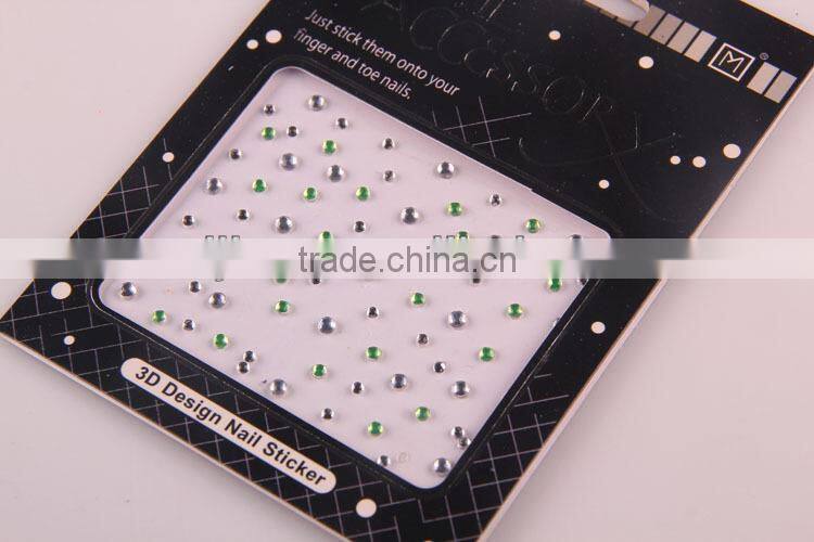 3D Crystal nail sticker