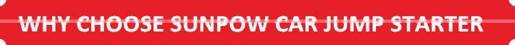 SUNPOW best selling products 2014 emergency car portable battery jump starter