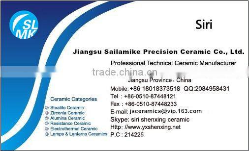 Excellent insulating steatite ceramic terminal blocks electrical ceramic connector terminal