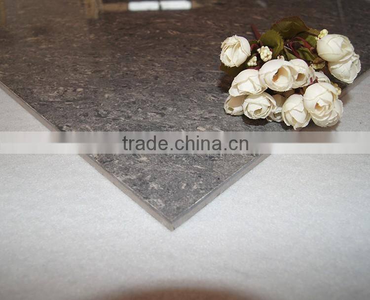 Grey crystal double loading discontinued floor tile for drawing room