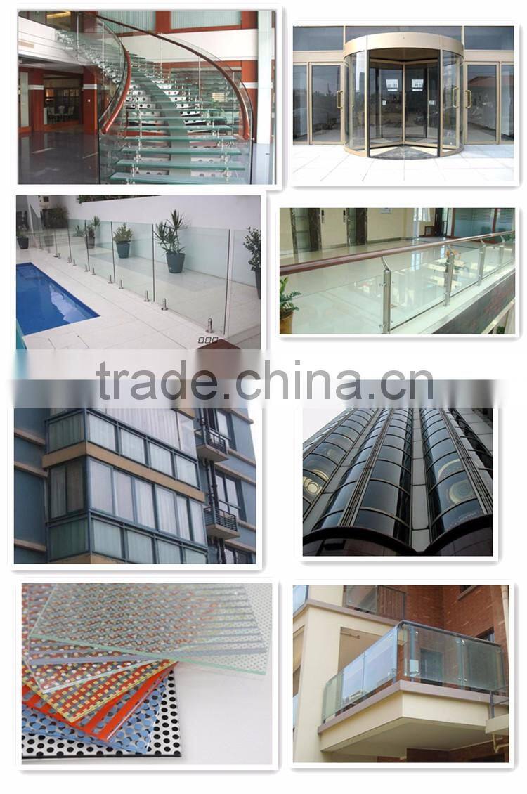 Sell glass partition for kitchen ,living room toughened glass partition