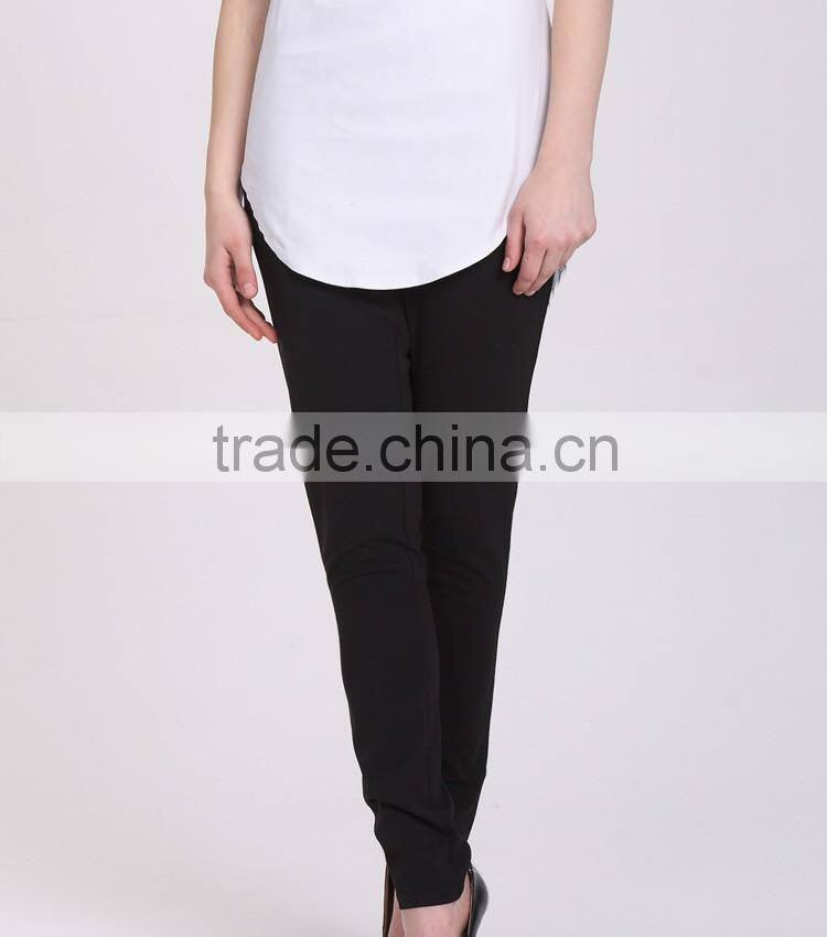 Front Pants High Waist Skinny Slim Pants Leggings Trousers