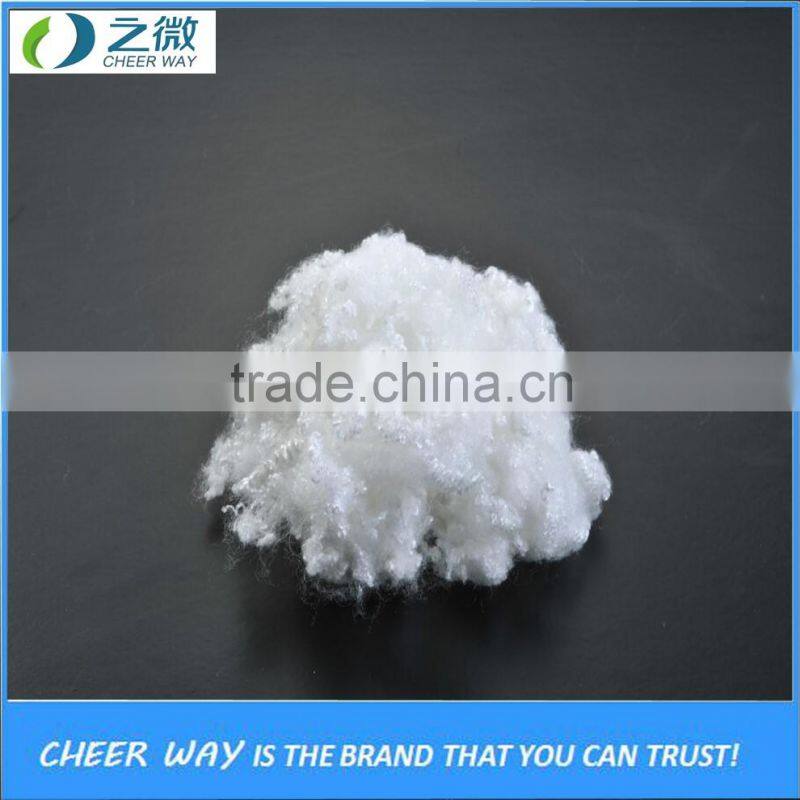 Raw pattern and staple fiber type recycled polyester fiber