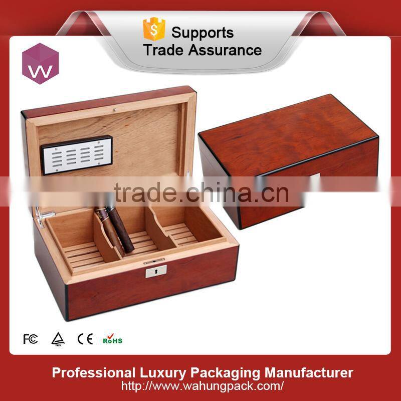Hot sale personalized empty cigar gift box(WH-3816-ML)