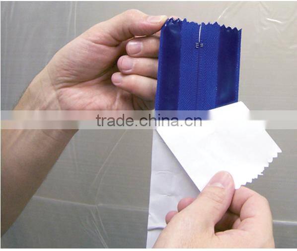 New arrival high quality good market self adhesive zipper