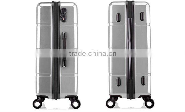 China ShenZhen Factory New Design ABS+PC luggage