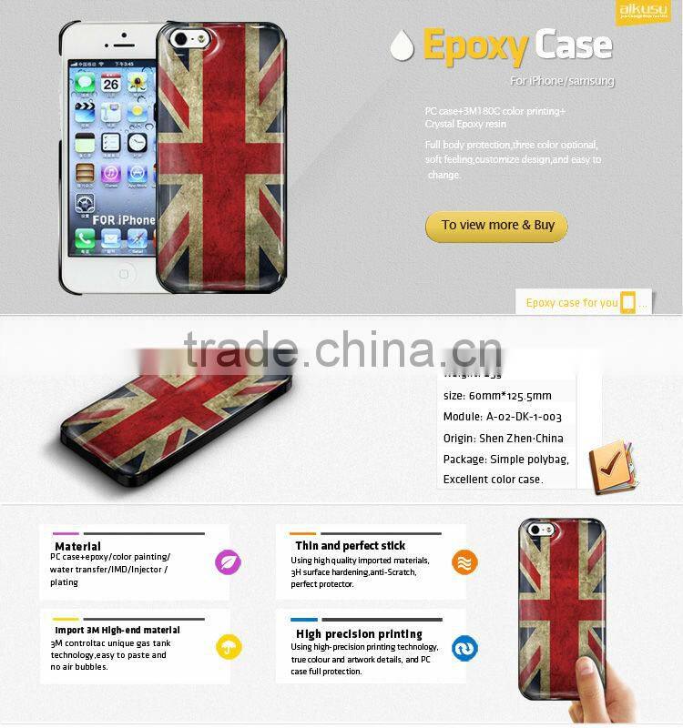 case for ipad 3 with epoxy glue based on Christmas series