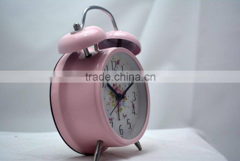 Fashional design children's alarm clock with beautiful scenery/tower clocks
