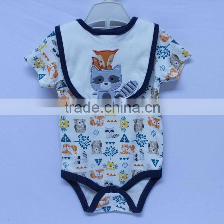 Factory Design Available 0-3 Year-old Cute OEM Knitted Softextile Baby Romper