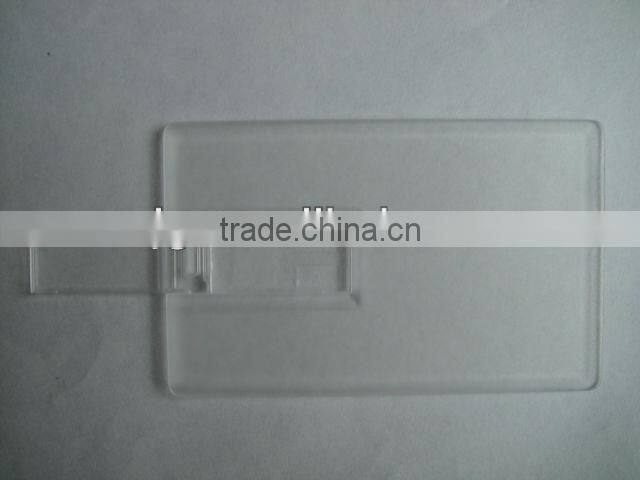 Transparent Cheap Personal Card USB Flash Drive